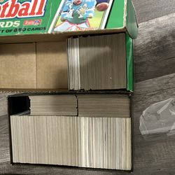 huge bulk lot old nfl cards from the 80s-2000s