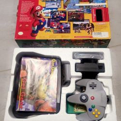 NINTENDO 64 AND GAMES