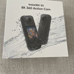 100% Brand New Never Open Insta360 X5 (newest Version)