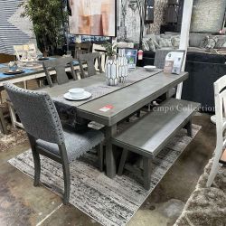 Grey Dining Room Table