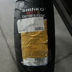New Shinko SR777 Reinforced 130/70-18