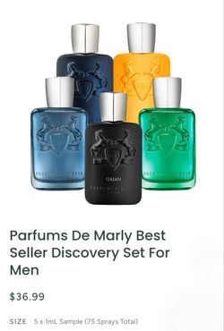 5 NEW Parfums De Marly Men Fragrance Parfum Perfume Sample 