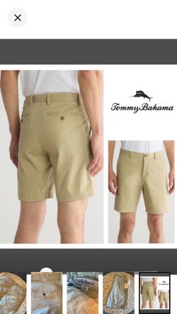 NEW!  Tommy Bahama Top Sail Walk Shorts in khakic