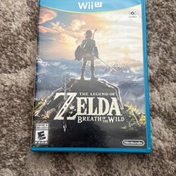 Zelda Breath Of The Wild For Nintendo Wii U 