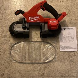 Milwaukee Fuel M18  Bandsaw Brand New $230  firm cash only