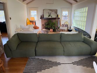 Green Four Hands Atelier Sofa & Chaise - Fenton