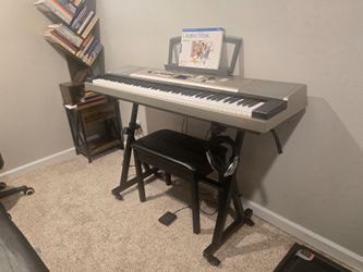 Yamaha DGX-500 88-Key Keyboard Complete Setup