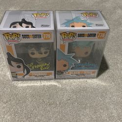 Black star And Tsubaki Both Signed Soul Eater