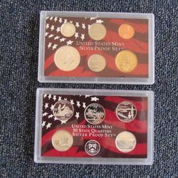 2005 U.S. Silver Proof Set in OGP -- LUSTROUS SILVER COINS!