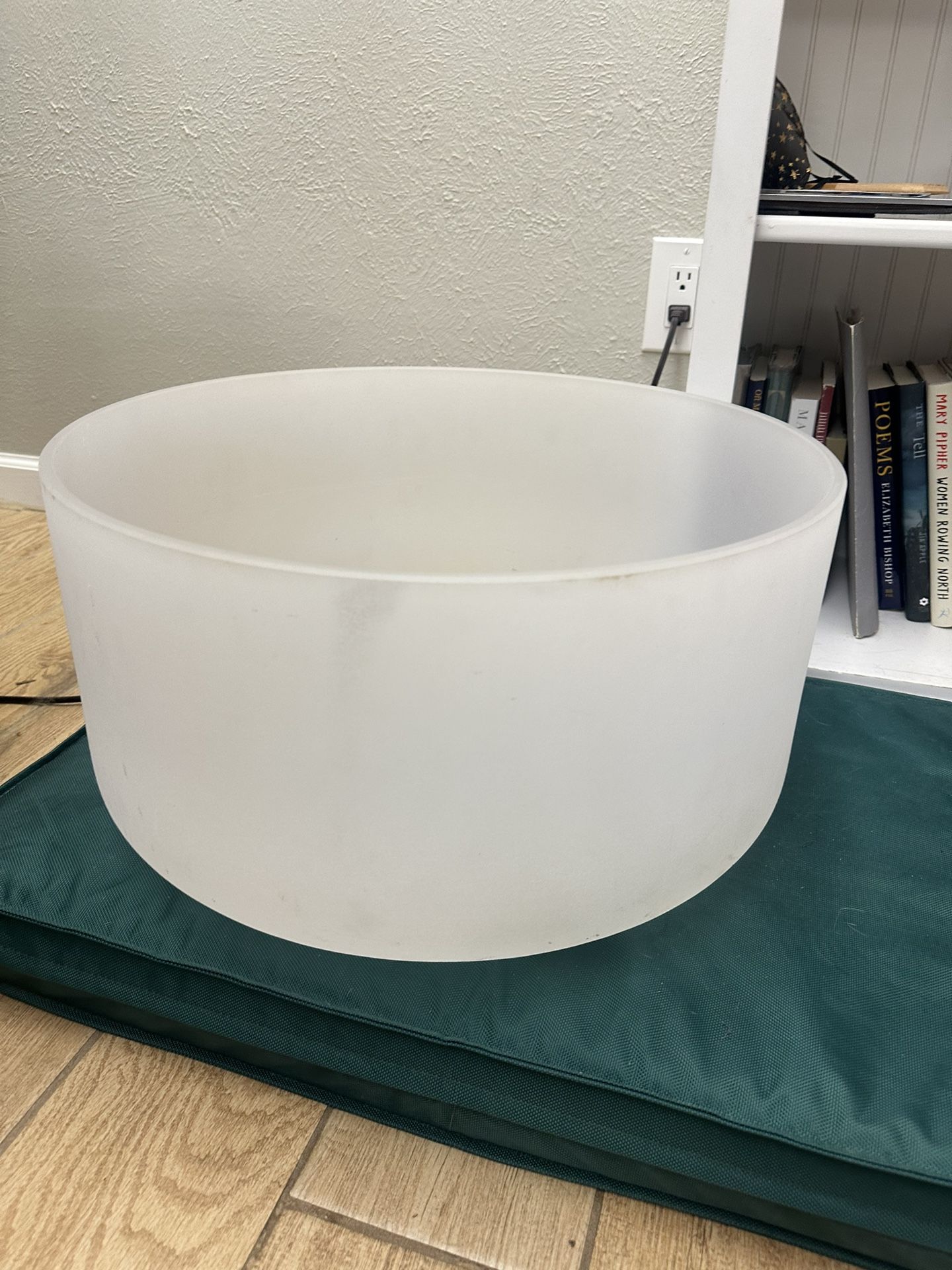 Large 19” Crystal Singing Bowl