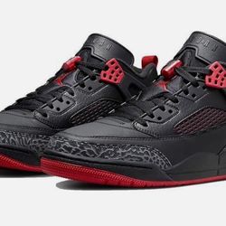 Jordan Spizike Low Bred  Red & Black Gym 