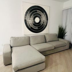 IKEA KIVIK 3-Seat Sofa – Grey – Great Condition! 