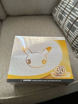 30th Celebration Pokemon Elite Trainer Box!