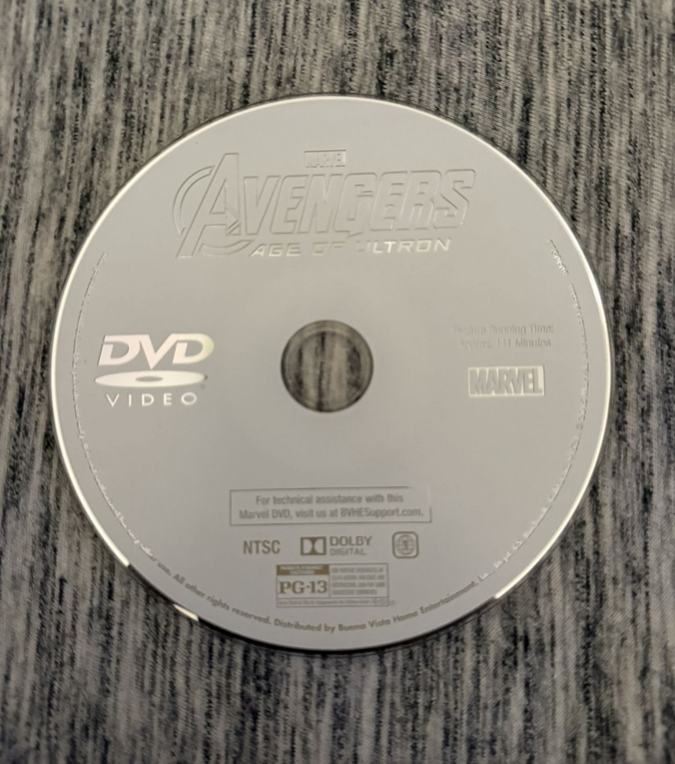 Avengers: Age Of Ultron DVD
