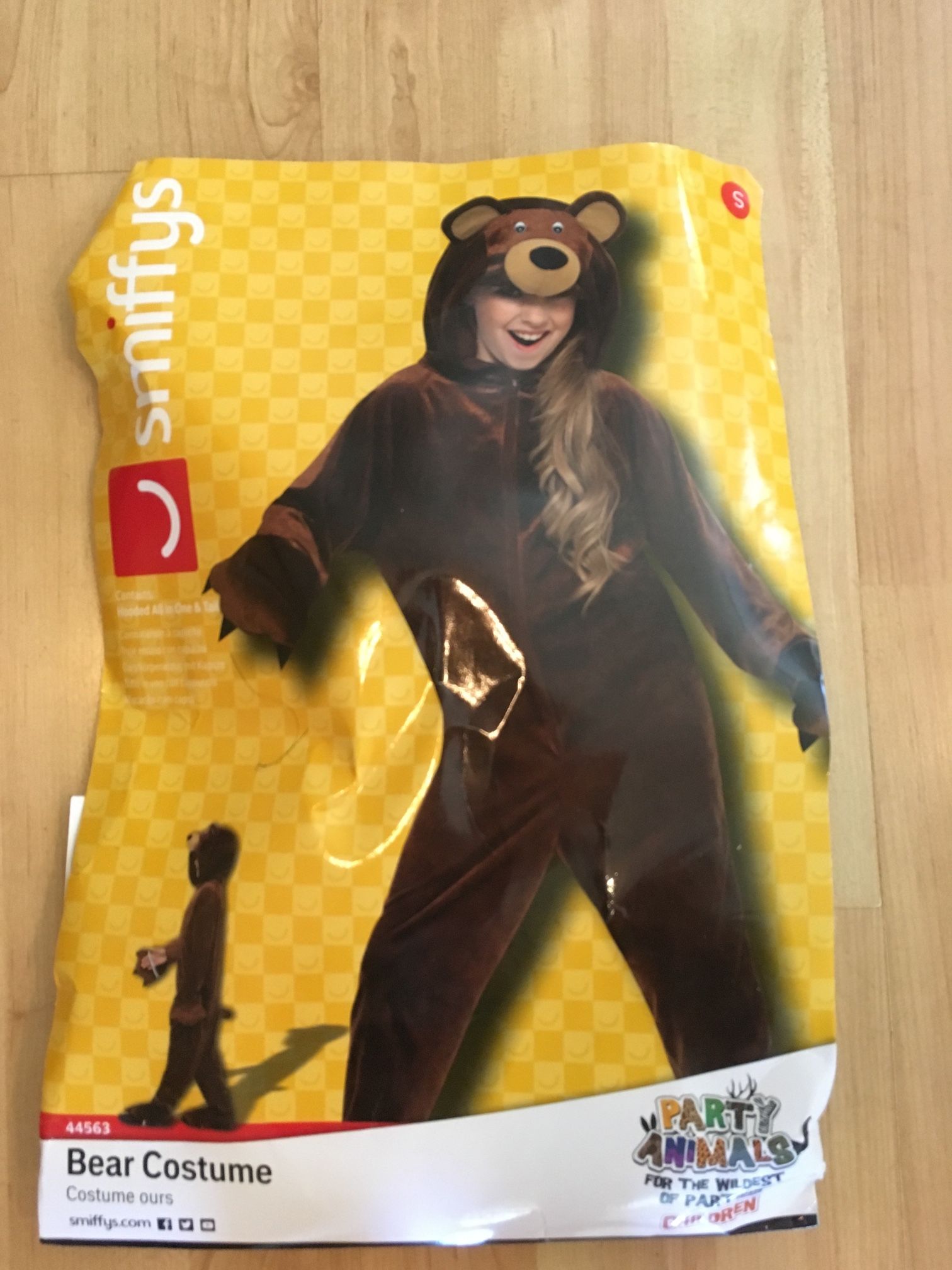 Halloween Bear Costume Youth