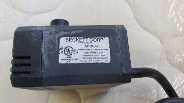 Submersible Fountain Pump