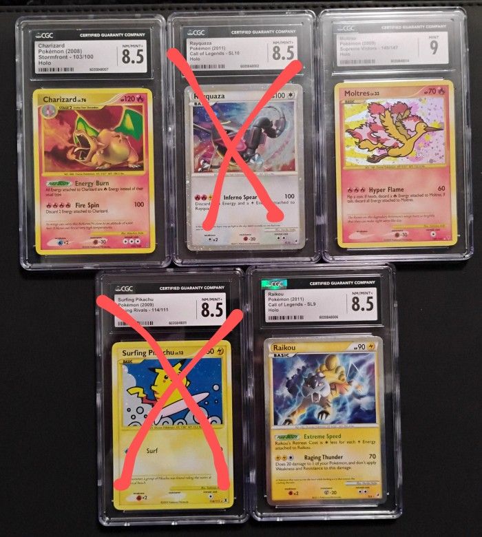 Pokemon CGC Lot