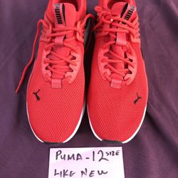 Size 12 Puma Shoes Like New