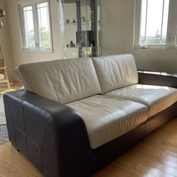 Leather Couch 