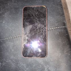 Unlocked Google Pixel 9a Magenta cracked screen 