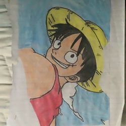 My masterpiece art Luffy