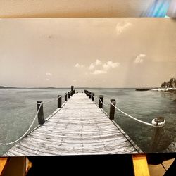 Ocean Sea Beach Coastal Wall Decor Art Canvas Picture 