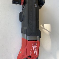 Milwaukee M18 FUEL Cordless Super Hawg Right Angle Drill with Quik-Lok Kit — Tool Only, Model# 2811-