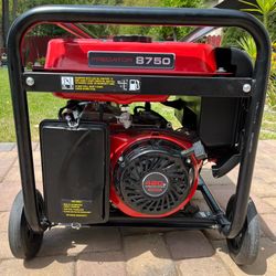  Predator 8750 Watt Portable Gas Generator With Extras