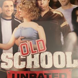 OLD SCHOOL Unrated And Outta Control Edition (DVD-2003) Will Ferrell!