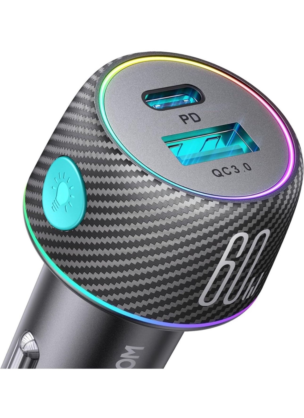 Usb C car charger 60W