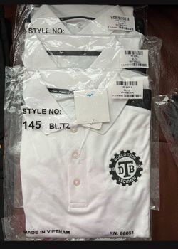 Don Bosco white polo uniform NEW!