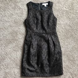 New Black & Gold Cocktail Dress Size XS