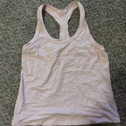 light pink workout tank