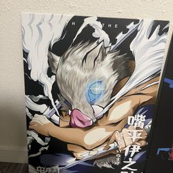 Demon Slayer Inosuke Displate Poster