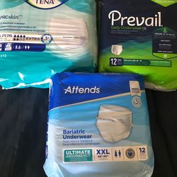 Adult daily disposable underwear $8 each