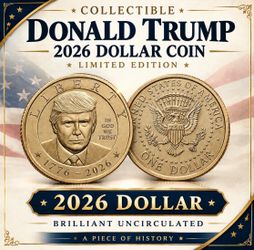 2026 President Donald Trump $1coin