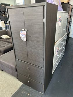 Wardrobe closet available in different colors