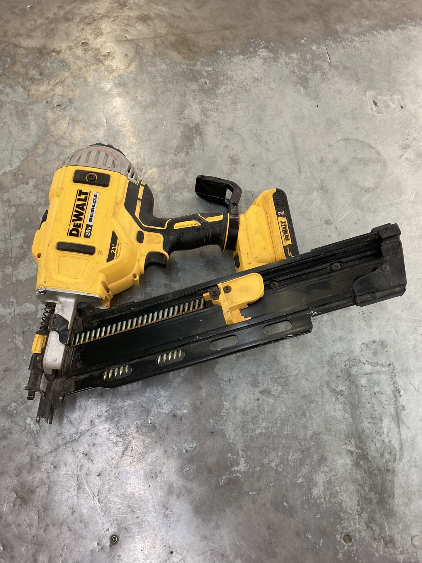 Dewalt DCN21PL 20v Framing Nailer 