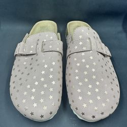 Cat & Jack Girls Pink/Bronze Stars Sz 3