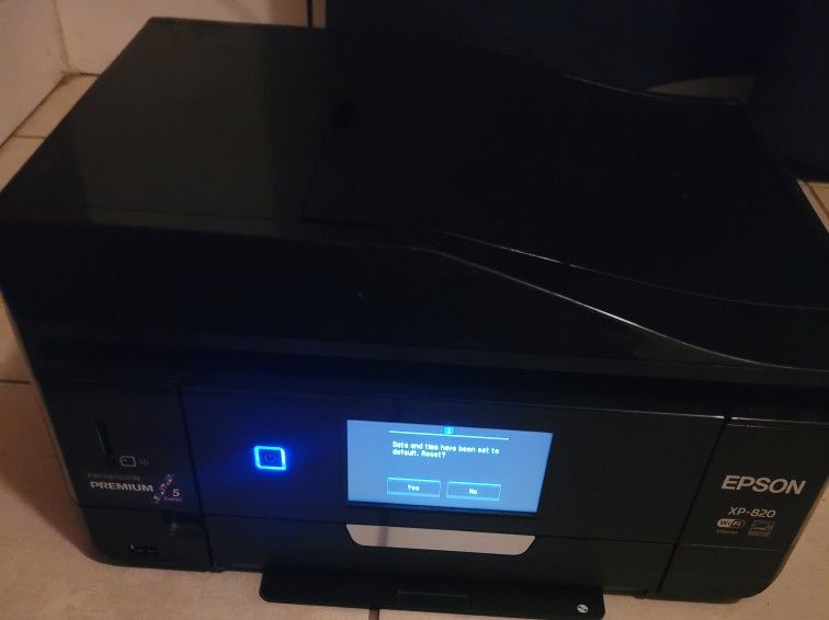 Epson Expression Premium XP-820 Wireless 4 in one Printer Fax Copy Scan