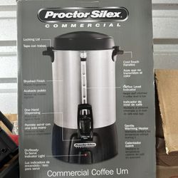 Comercial Coffee Urn (Used Once)