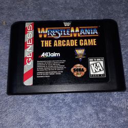 WWF Wrestlemania The Arcade Game for Sega Genesis...Original