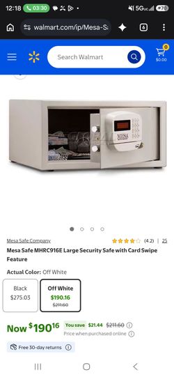 NEW In Box Mesa Digital Safe