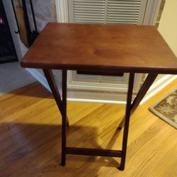 Folding TV Tray Table