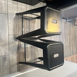 Metal stools