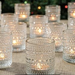 Glass Votive Candle Holder 