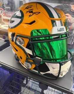🔥🔥🔥$475 TODAY ONLY!!!! BRET FAVRE SPEEDFLEX FULL SIZE AUTOGRAPH HELMET 🔥🔥🔥