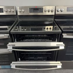 Electric Stove Double Oven 