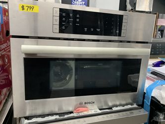 GE built in microwave in stainless steel new open box