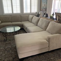 3- Piece Sectional with Full Bed Sleeper Sofá 